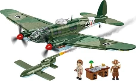 Cobi Heinkel HE 111 H-22 with V1 Flying Bomb - Executive Edition