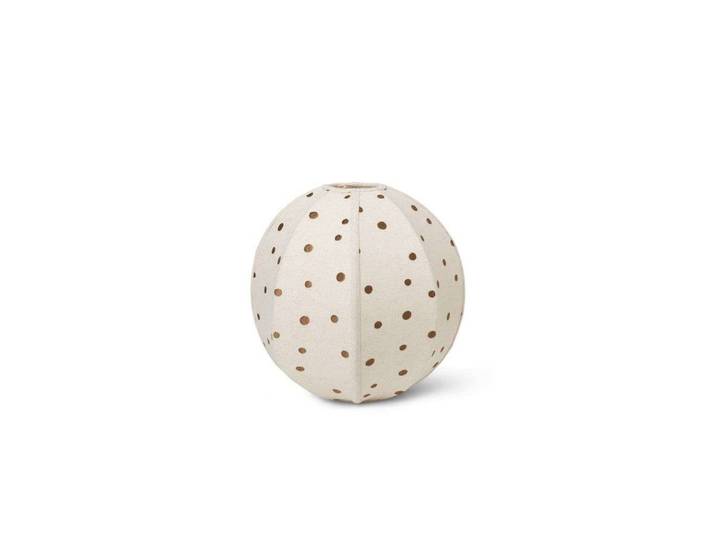 Dots Schirm Embroidered Textile - Ferm Living - Schlafzimmer - Stoff / Textil