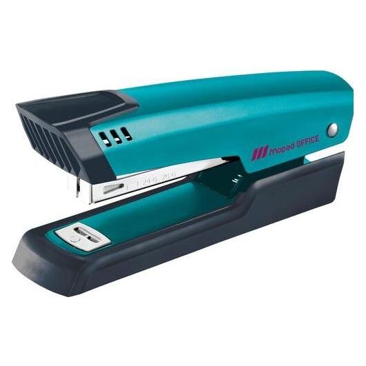 Maped Heftger"t Essentials OFFICE Half Strip 20/25, trkis (20 Blätter) (354300)
