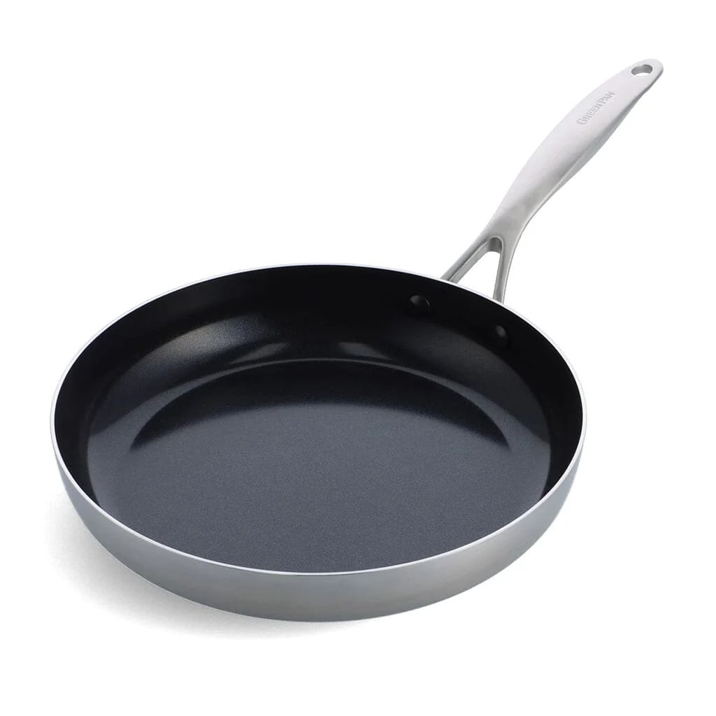 GreenPan Geneva koekenpan met keramische antiaanbaklaag 28cm Grijs