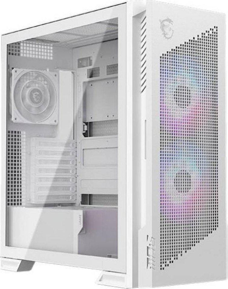 MSI MPG VELOX 300R Gaming PC Gehäuse Midi-Tower Weiß Seitenfenster