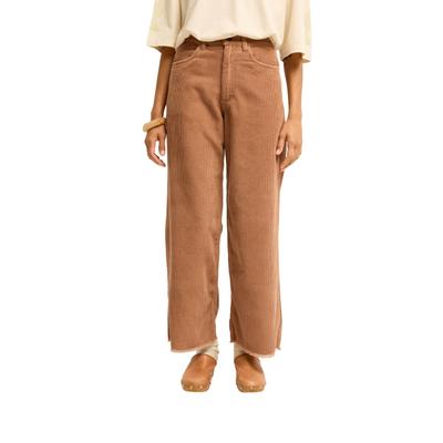 Stoffhose BILLABONG "Be Free", Damen, Gr. 27S, Normalgrößen, braunstone, Obermaterial: 100% Baumwolle., Hosen Stoffhose