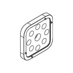 Hansgrohe Fliesenausgleichsscheibe Croma E Showerpipe 280 chrom, 93527000 93527000