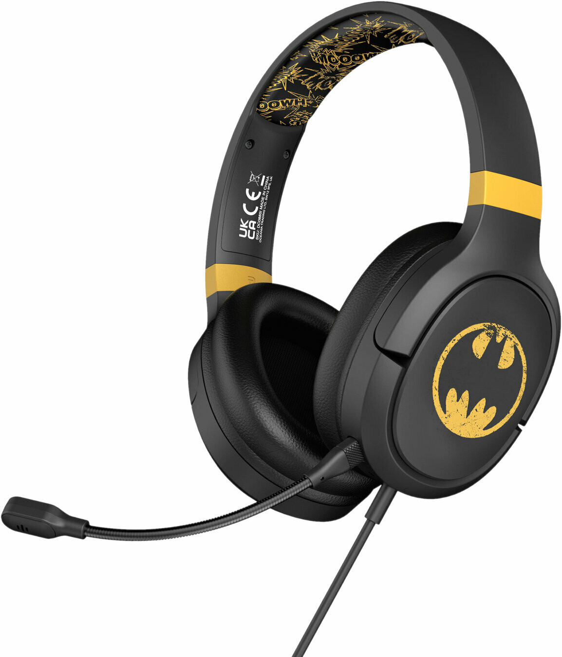 OTL Technologies DC Comics Batman Pro G1 Gaming Hoofdtelefoon - Zwart/Goud