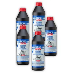 5x Getriebeöl LIQUI MOLY 3658 Getriebeöl (GL5) 75W-80 Schaltgetriebe Transaxle 1 L