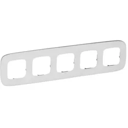 LegrandValena Allure Rahmen 5-fach (white glass)