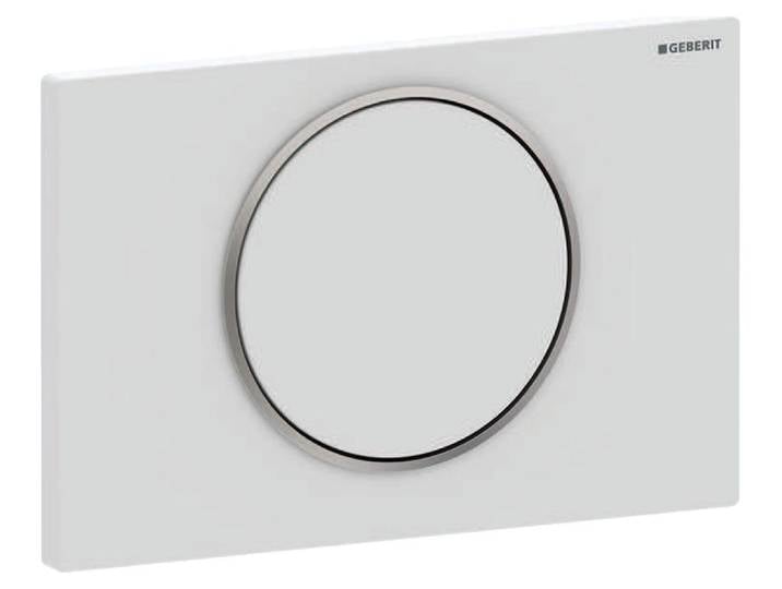 Geberit Sigma10 Plaques de déclenchement pour rinçage-arrêt\, rond\, 115.758.JT.5