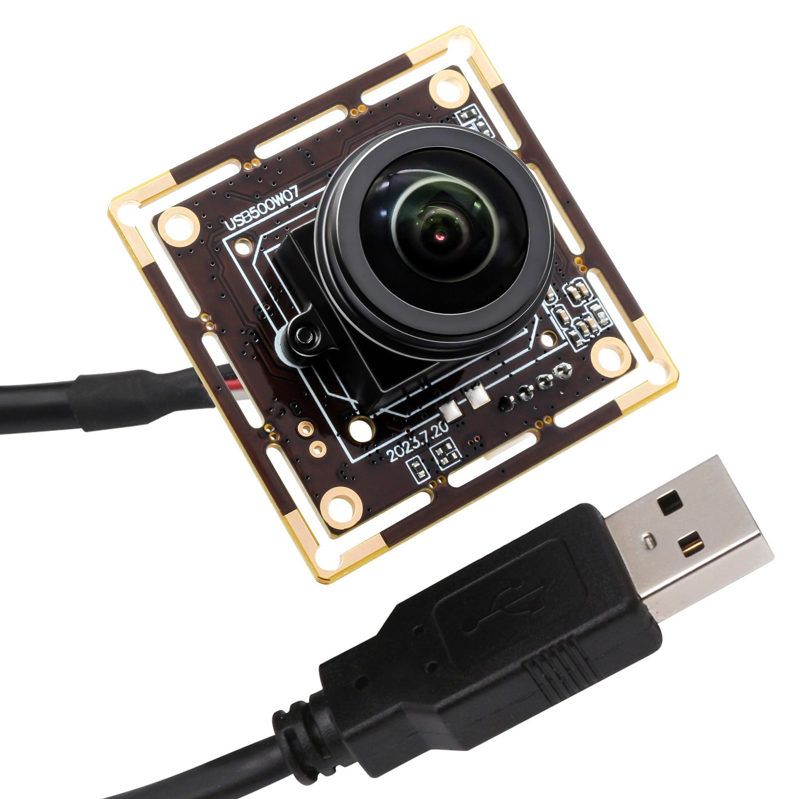 Selius 5MP 30FPS USB Cameramodule met M12 Fisheye Lens