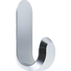 Curve Mini Wandhaken silberfarben 2 St.