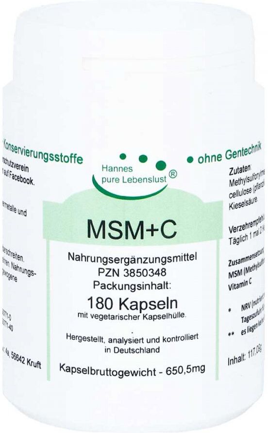 Msm+biopep Vegi Kapseln 180stk