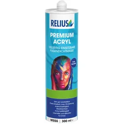Relius Premium Acryl-Fugendichtmasse weiß 300ml