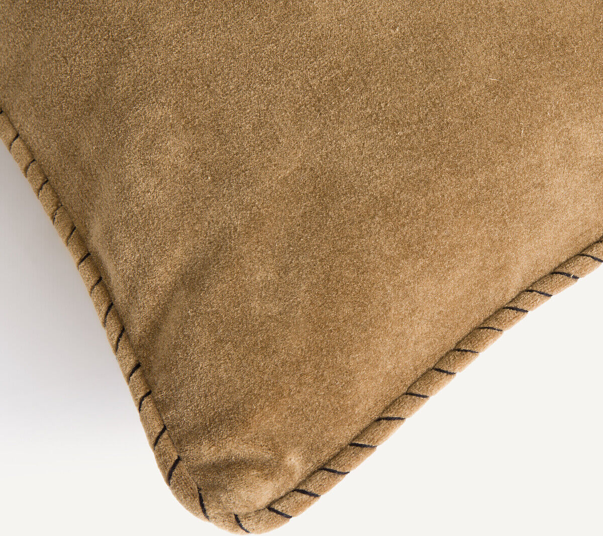 AM.PM Housse de coussin velours de coton lavé, Parma
