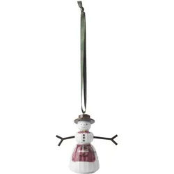 Kähler, Christbaumschmuck, Hammershoi Jul Dekofigur Schneefrau hängend