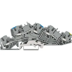 WAGO Installations-Etagenklemme N/L/PE 4/6qmm grau 2005-7646