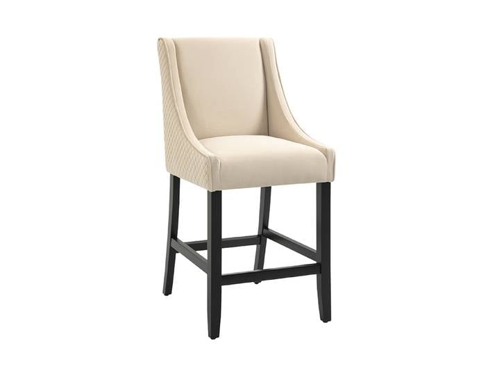 Chatsworth Thekenhocker – Kreideweiß – Diamant