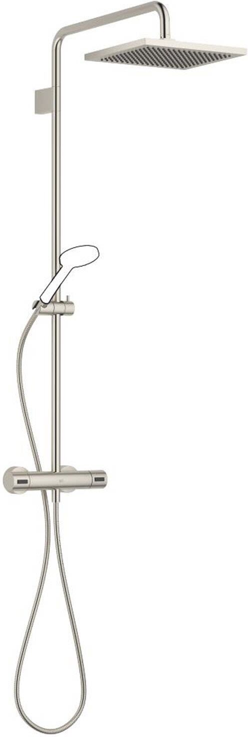 Dornbracht Shower Pipe mit Brause-Thermostat, eckig