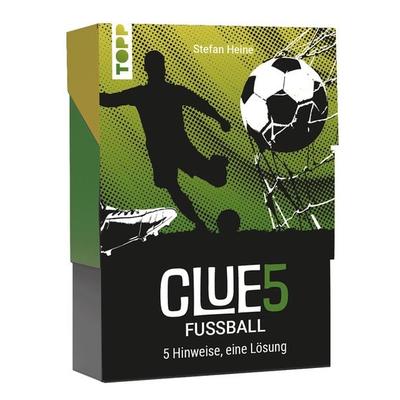 CLUE5 & Fußball. 5 Hinweise, nur eine Lösung. Das Trend-Quiz für deine Tasche