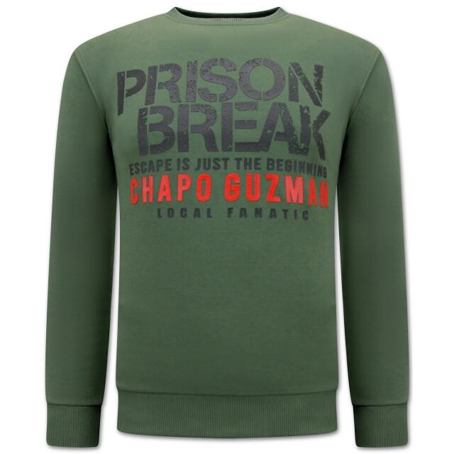 Local Fanatic Chapo guzman prison break sweater