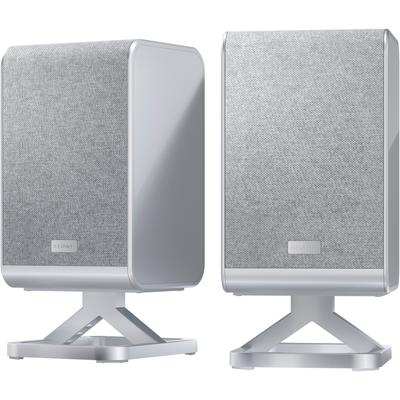 SHARP Surround-Lautsprecher "HT-SPR52021", silber (satinsilber), B:11,8cm H:23,8cm T:11,1cm, Lautsprecher
