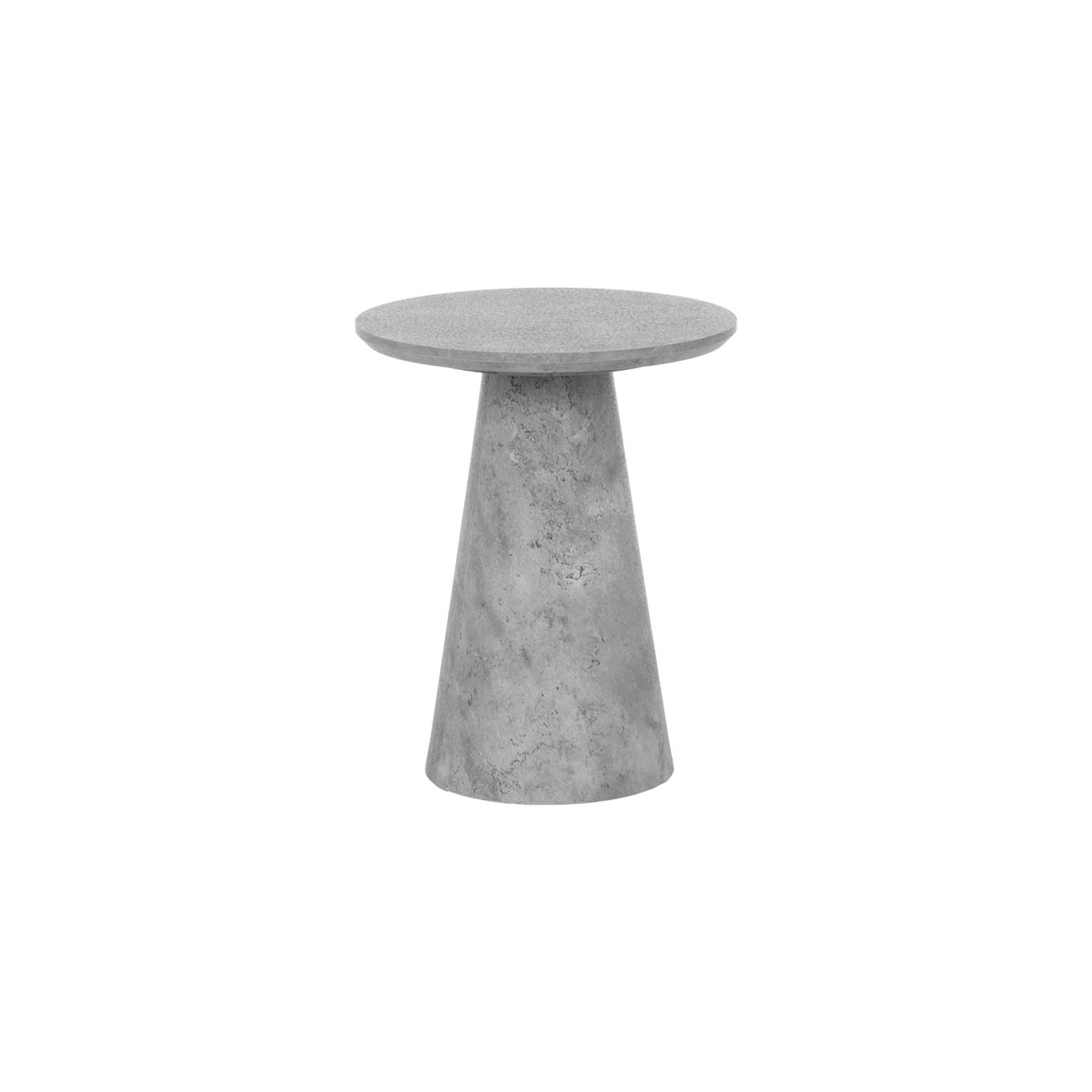 Carmen HABO Beistelltisch Ø 45 cm – Betonoptik