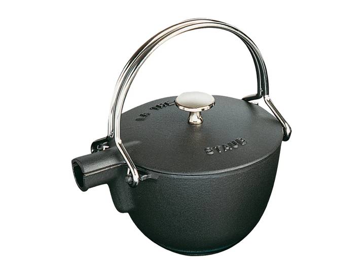 STAUB Staub Teekanne rund 1,15 L Schwarz