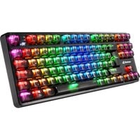 Crystal Shark, Gaming-Tastatur schwarz, DE-Layout, KTT