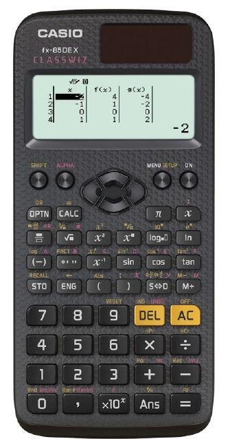 Casio FX-85DE X ClassWiz FX-85DEX-S-ET