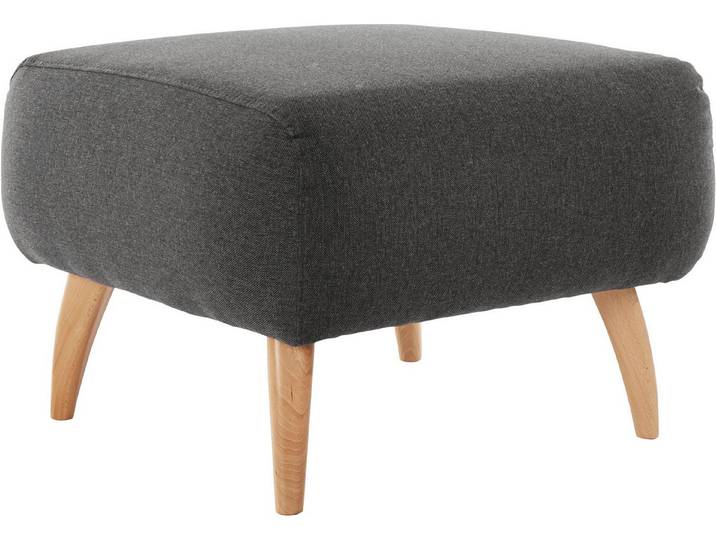 Home affaire Hocker Baggio, mit Holzfüßen