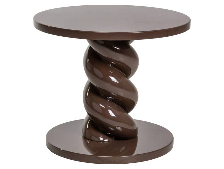 Richmond Ronde Bijzettafel Celeste, Ø55cm - Kastanje
