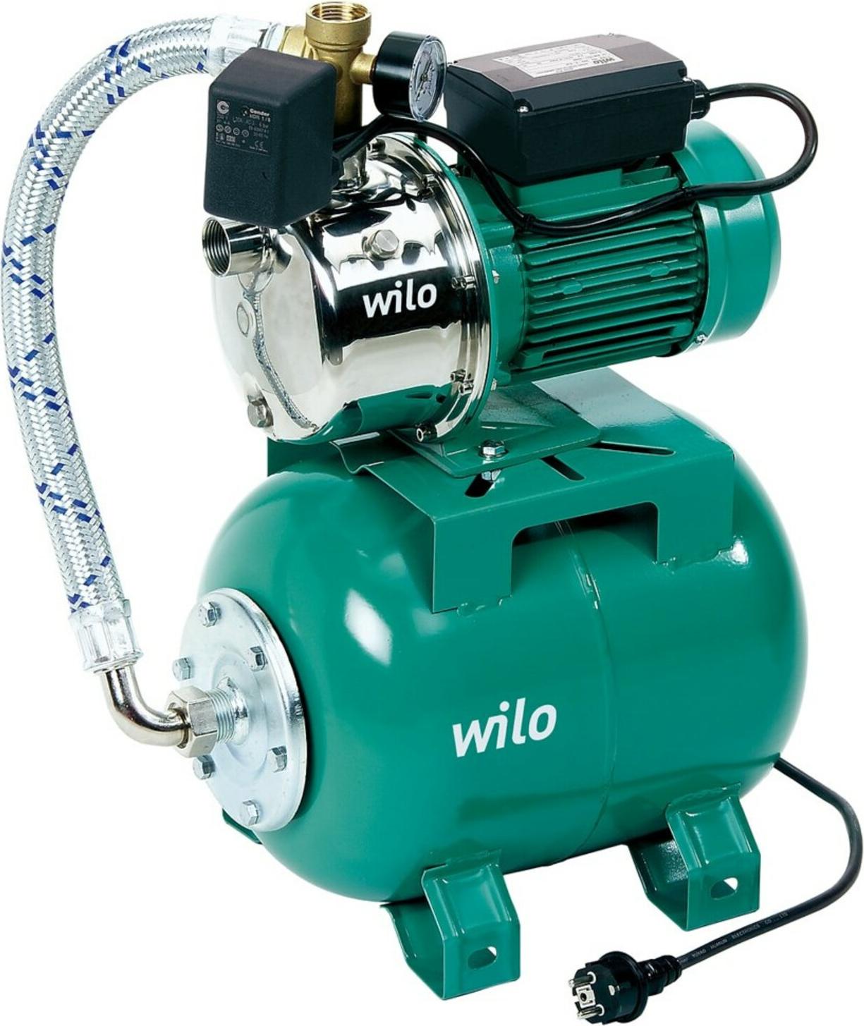Wilo Kreiselpumpe Jet HWJ- 204-EM/2-2, 20 Liter, 1 kW, 230 V