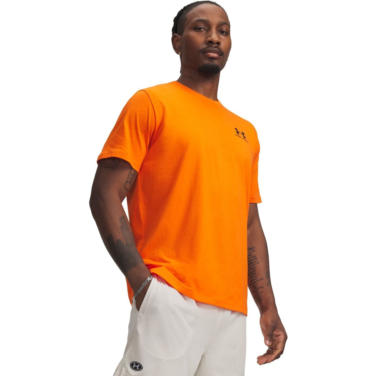 Under Armour M Sportstyle LC SS orange black (808) M 1326799-808-MD