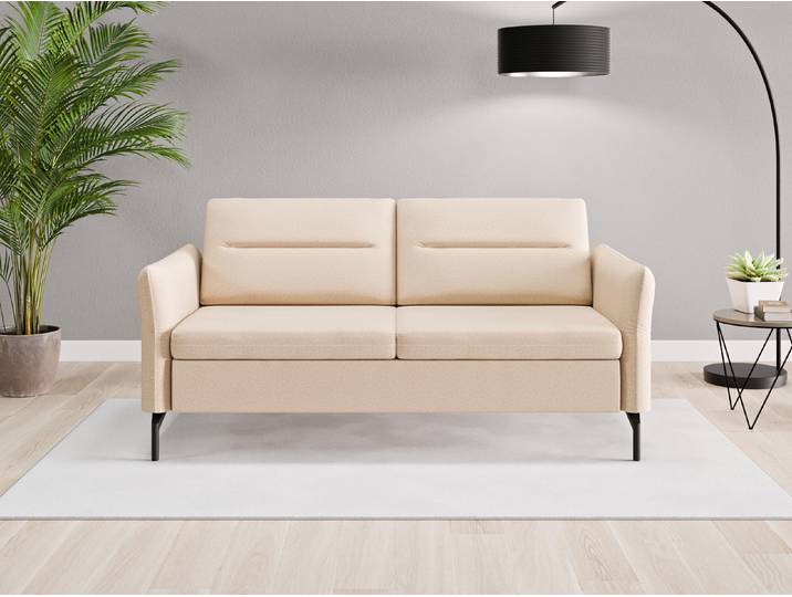 Einzelsofa Rio - Beige/Braun (Beige) - Softwolle