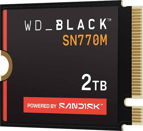 WD_Black Powered by SANDISK SN770M 2TB Interne M.2 PCIe NVMe SSD 2230 WDBDNH0020BBK-WRSN