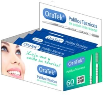 Oratek Technische Interdentalbürsten-Sticks 60 Einheiten