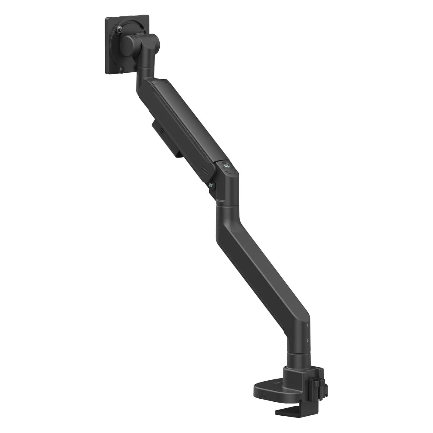 Silverstone SST-ARM15B - Single LCD LED Monitor Arm with heavy-duty gas spring design, adjustable, m (Tisch, 57", 27 kg) (SST-ARM15B)