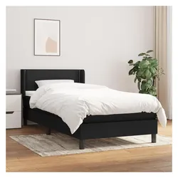 vidaXL, Boxspringbett, Lucan (Flach mit Nägeln) (90 x 190 cm)