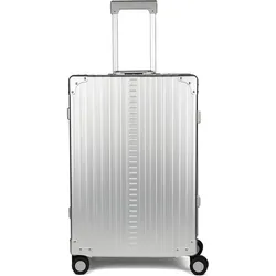 Aleon Traveler 4-Rollen Trolley 67 cm, Koffer, Silber