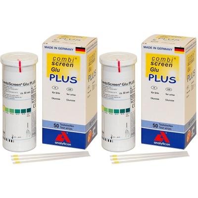 Combiscreen Glucose Plus Teststreifen 2x 2x50 St