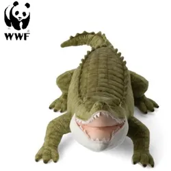 WWF Plüschtier Krokodil (58cm) lebensecht Kuscheltier Stofftier Plüschfigur