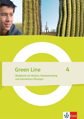 Green Line 4: Workbook mit Medien, Vokabeltraining und interaktiven Übungen Klasse 8 (Green Line. Ausgabe ab 2021) - Preis vom 09.10.2026 07:28:09 h