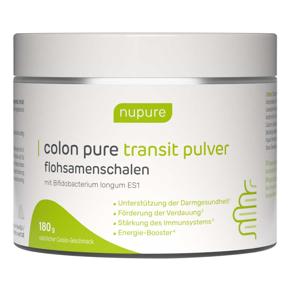 AixSwiss B.V. Nupure Colon Pure Transit Pulver Flohsamenschalen 18873237