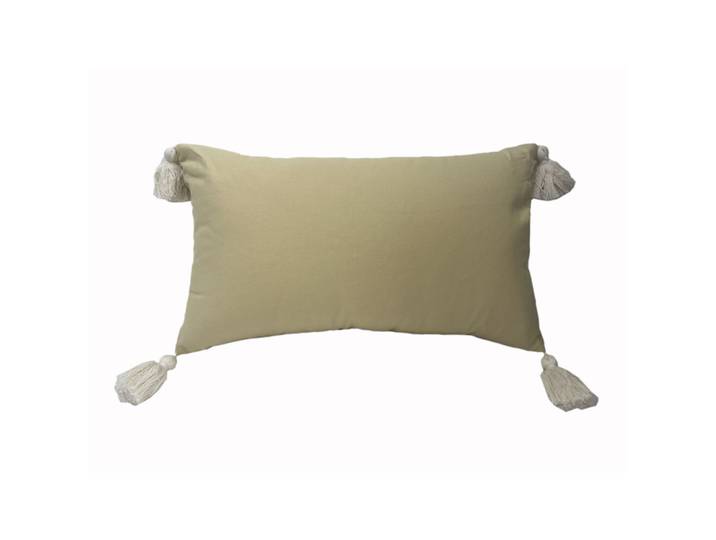 Zierkissen Nevi sand Bezug: 100 Prozent Baumwolle, Füllung: 100 Prozent Polyester B 30 T 50 cm - Material: Bezug: 100% Baumwolle, Füllung: 100%