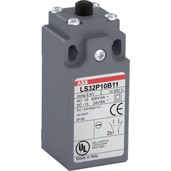 ABB LS32P10B11 Standard-Positionsschalter Kunststoff-Gehäuse grau IP65 Druckbolzen aus Thermoplastik 1SBV010310R1211