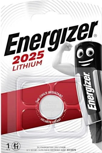 Energizer CR2025 Lithium Knopfzellen Batterie 3.0 V 1er Pack
