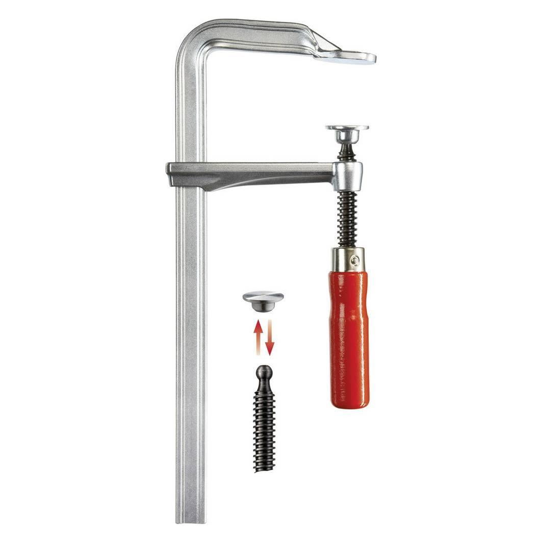 Bessey Ganzstahlzwinge, max. Spannweite mm: 160 G16Z Spann-Weite (max.):160 mm (160 mm) (G16Z)