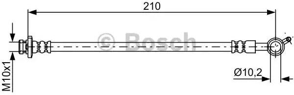 Bosch 1 987 481 830 Brake hose