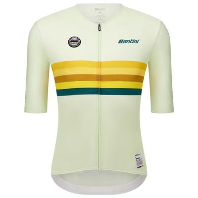 Santini - UCI World Champion Jersey - Radtrikot Gr S beige