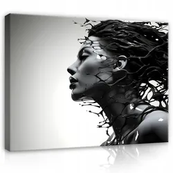 BILDER Abstrakt Frau 120x80