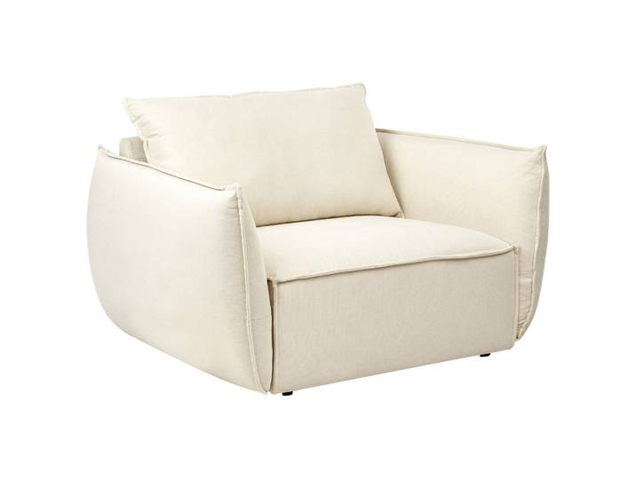 SESSEL Hellbeige Kunes