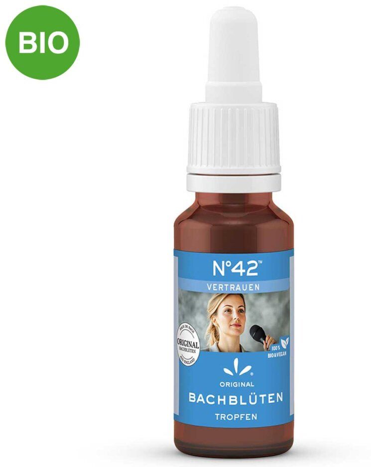Bachblüten Nummer 4 2 Vertrauen Tropfen